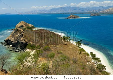 Tropical island of Indonesia. Next to Flores, near Riung. 17 Islands.