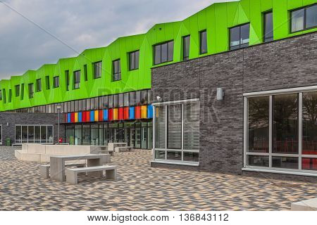 New Futuristic Educational building in the Netherlands Europe