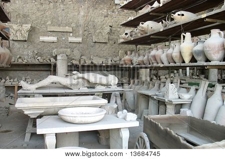 Pompei, trouvailles archéologiques