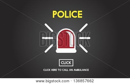 Police Force Cop Municipale Surveillance Officer Law Concept