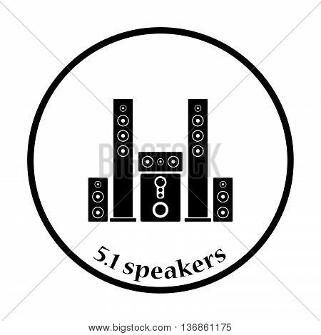 Audio System Speakers Icon