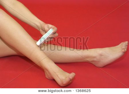 脱毛腿