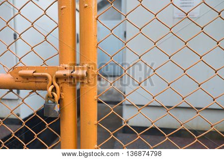 locked the door for potect from danger