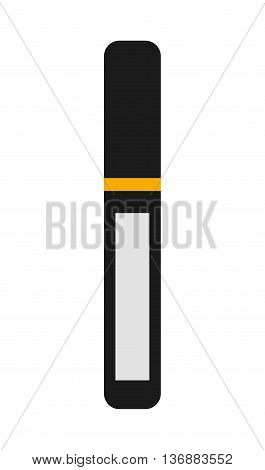 maskara makeup product isolated icon design, vector illustration  graphic