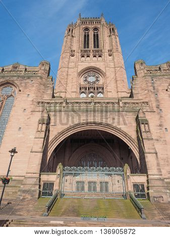 Liverpool Cathedral In Liverpool
