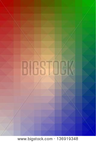 Color Background Imitating Color Gradient