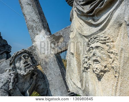 austria, lower austria, retz. calvary