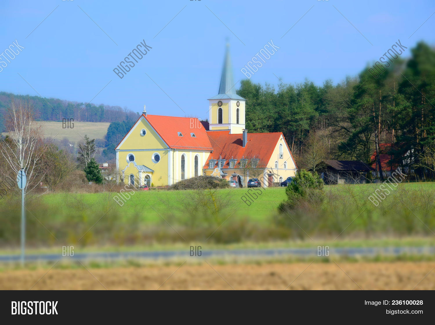 Old Church Bavairia On Image & Photo (Free Trial) | Bigstock