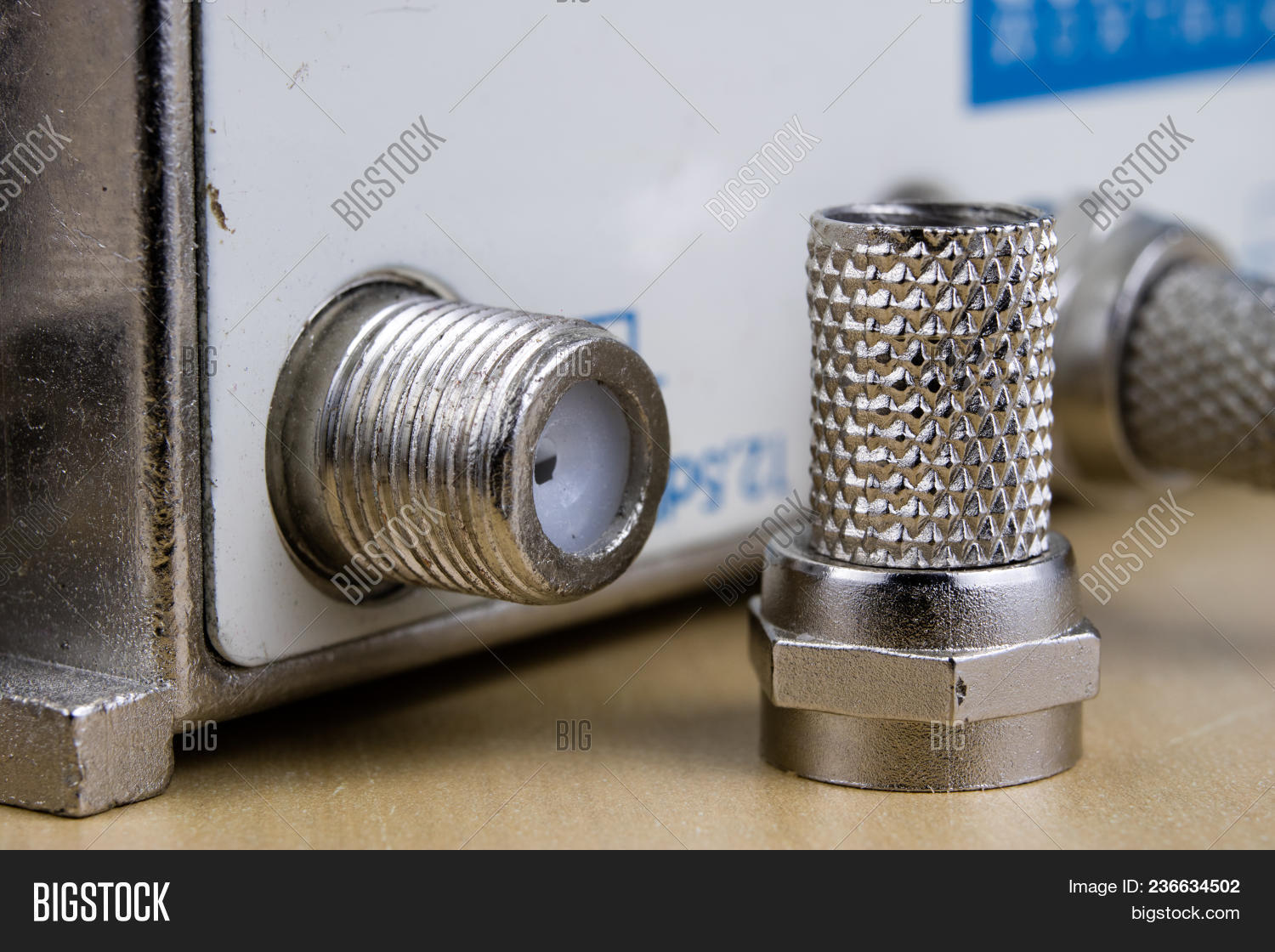 Ftype Connector Image & Photo (Free Trial) Bigstock