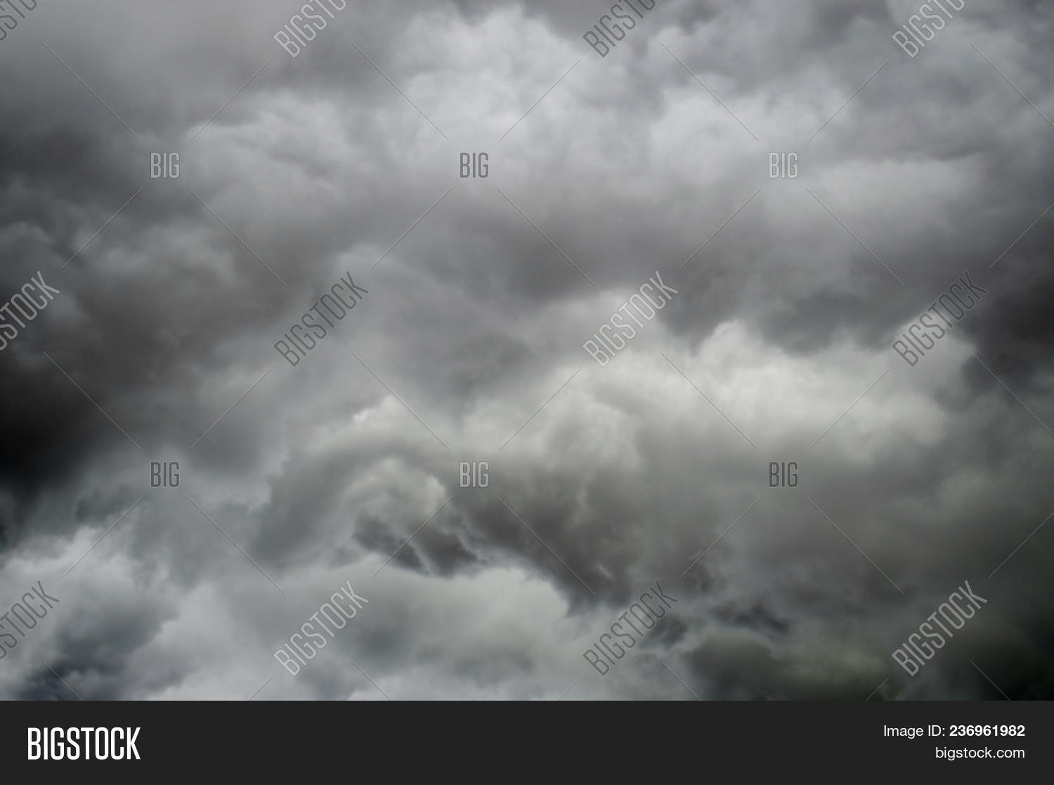 Storm. Dark Sky Black Image & Photo (Free Trial) | Bigstock