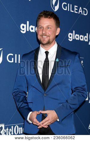 LOS ANGELES - APR 12:  Stephen Guarino at GLAAD Media Awards Los Angeles at Beverly Hilton Hotel on April 12, 2018 in Beverly Hills, CA