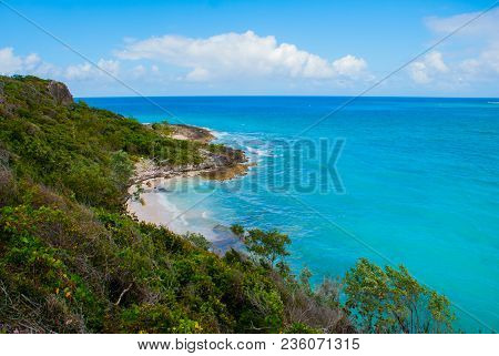 Holguin, Cuba. Stunning Gorgeous Beautiful, Amazing View Of Holguin Province Tropical Inviting Beach