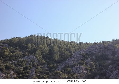 Landscapes Nature About Fire Mountain Yanartash In Turkey.