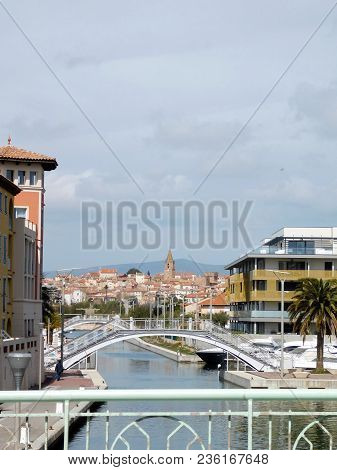 Bridges Of The French Seaside Town Frejus