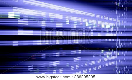 Data Glitch Random Digital Signal Malfunction. High Resolution Illustration 11099 From A Series Of A
