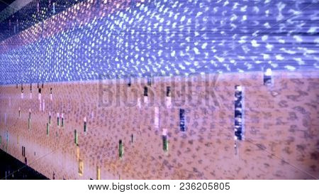 Data Glitch Random Digital Signal Malfunction. High Resolution Illustration 11107 From A Series Of A