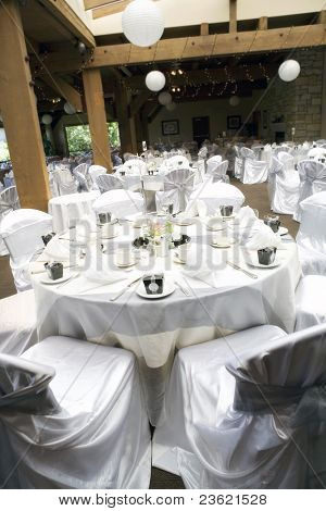 Hochzeit-Interieur