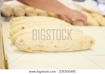 Industrial Cooking Of Popular Classical Bread Dumplings.
