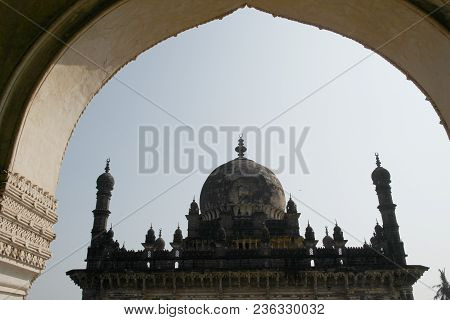 The Ibrahim Rauza Complex Rauza - `grave` Which Was Under Construction Till 1627, Includes Ibrahim A