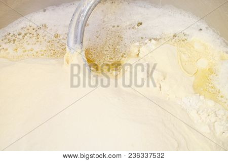 Industrial Cooking Of Popular Classical Bread Dumplings.