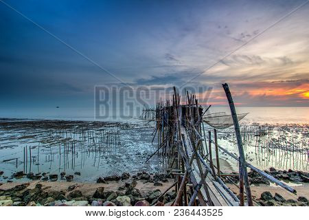 Long Exposure Image Of 