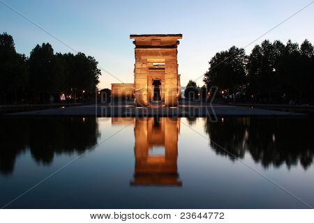 Templo De Debod i Madrid