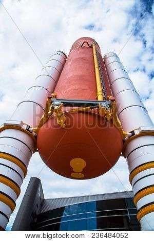 A Huge Racket At The Nasa Space Center In Florida.us, 13 June, 2017.