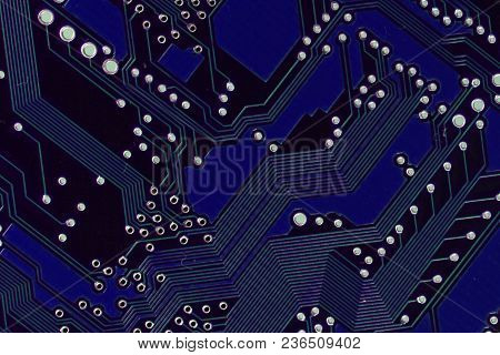 Computer Main Board Texture As Nice Technology Background