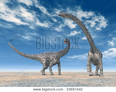 Dinosaura Diplodocus