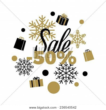 winter sale signs