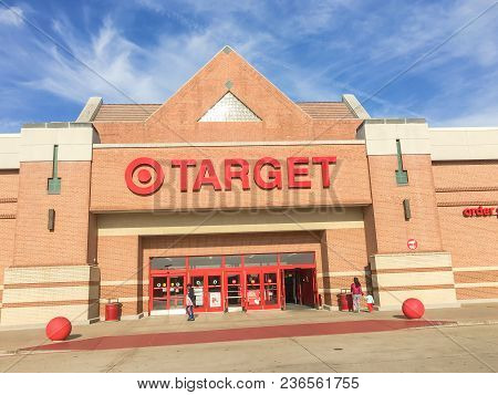 Entrance To Target The Second-largest Discount Store Retailer In Usa