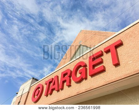Entrance To Target The Second-largest Discount Store Retailer In Usa