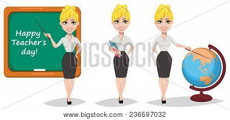 Cheerful Female Teacher