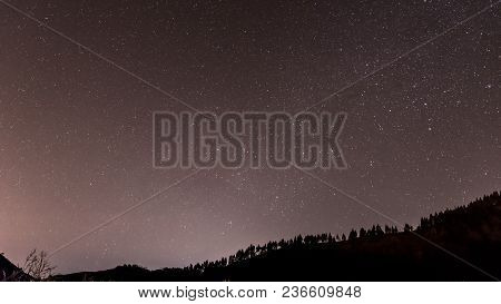 Sky And Stars, In The Center Of The Island Of Gran Canaria