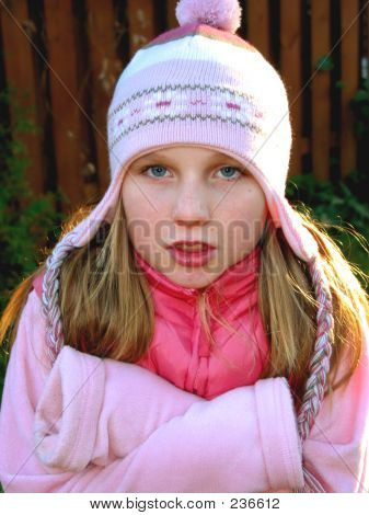 Fille de frissons