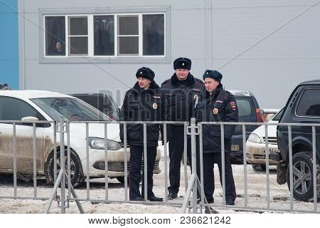 January 28, 2018, Russia, Rostov-on-don. The Meeting Strike Of Voters Directed Against The Elections