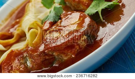 Riblji Paprikas - Croatian Fish Paprika , Close Up