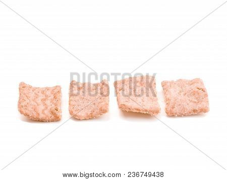 Cereals Breakfast .corn Flakes.corn Flakes Breakfast Cereal, Isolated On A White Background