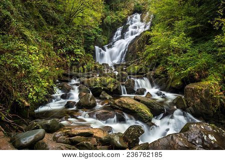Torc Waterfall, Killarney National Park County Kerry, Ireland