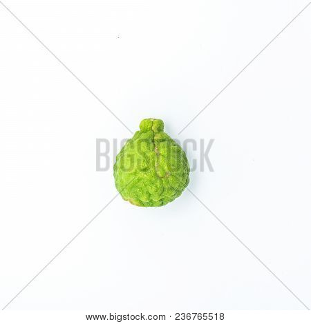 Combava Full On A Pure White Background
