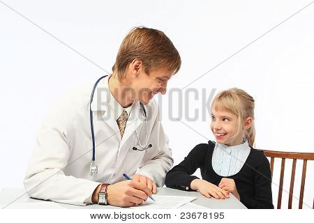 der Doktor und das kleine Mädchen