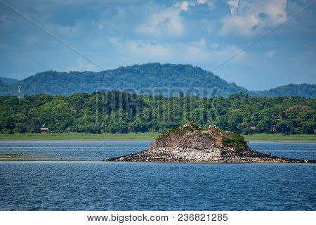Parakrama Samudra Is Lake Near Polonnaruwa, Sri Lanka