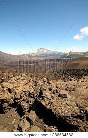 Tolhuaca Volcano, In Malalcahuello And Nalcas National Park, Chile