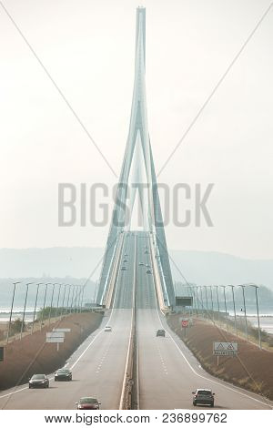 The Normandy Bridge In France