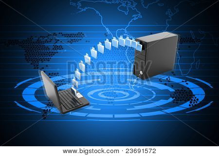 データ転送の概念