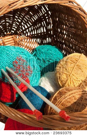 Das Pad mit der Suite für Strickmaschinen