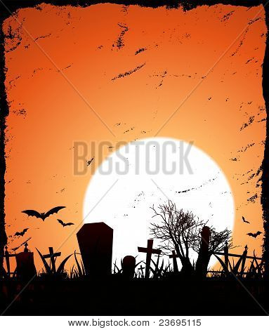 Halloween pozadí