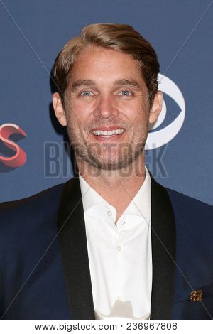 LAS VEGAS - APR 15:  Brett Young at the Academy of Country Music Awards 2018 at MGM Grand Garden Arena on April 15, 2018 in Las Vegas, NV
