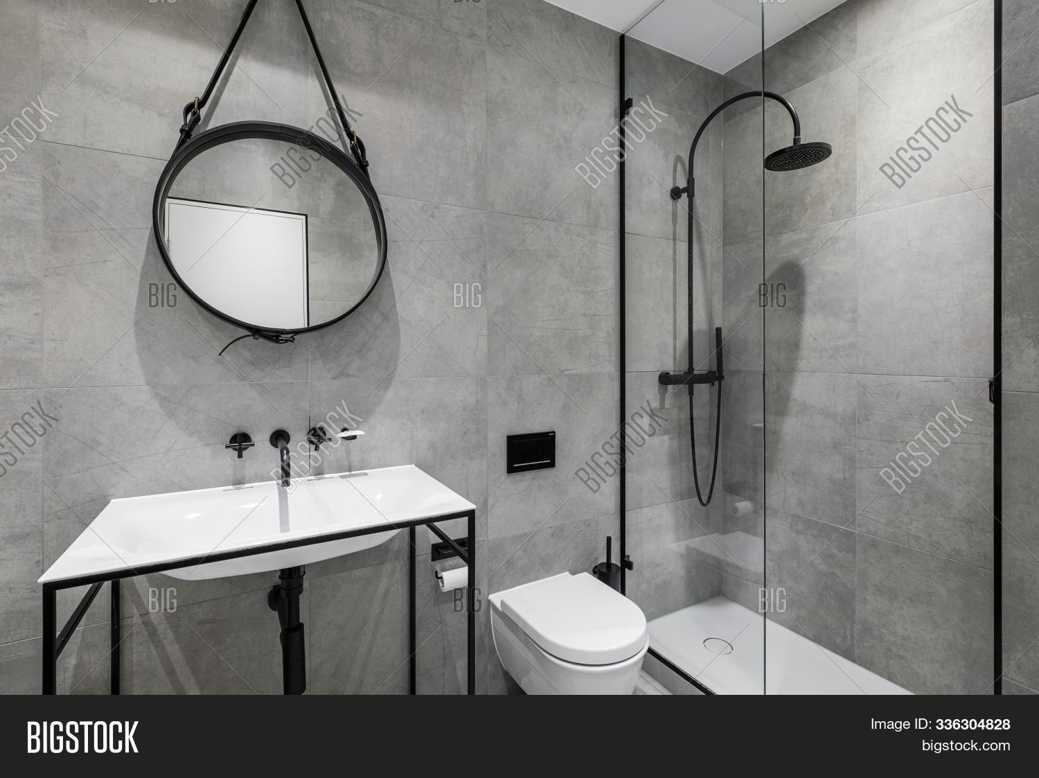 Modern Bathroom Image Photo Free Trial Bigstock