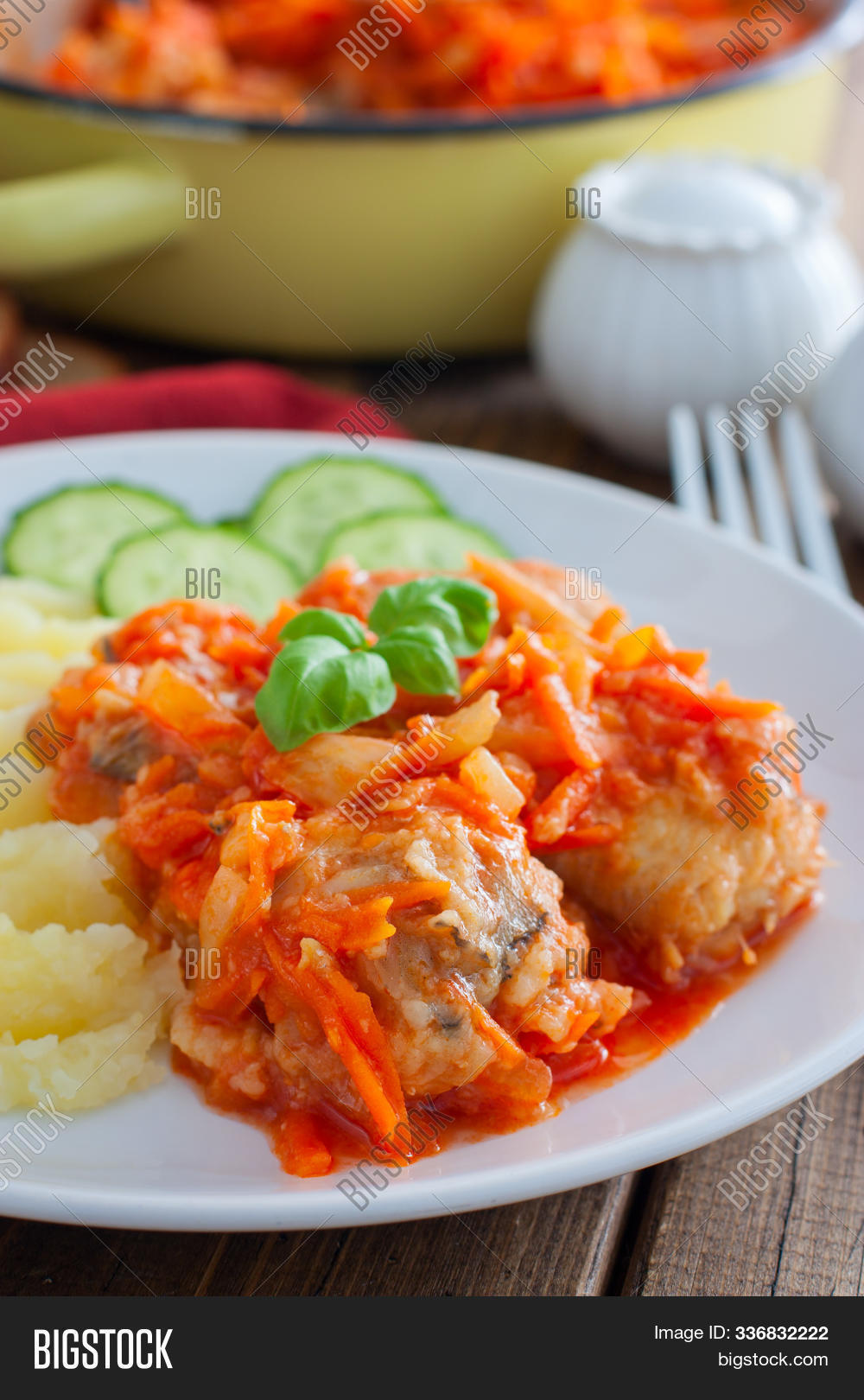 Рыба Тушеная С Овощами Фото